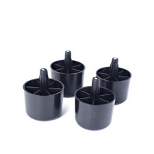 BLACK OR CHROME FURNITURE LEGS