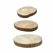 Wood Log Slice - Rustic Table Cake Flower Craft Display Stand - All Sizes Approx