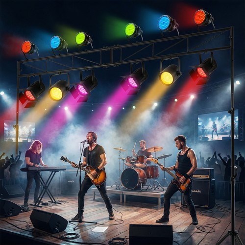 Lighting truss system - truss, portable