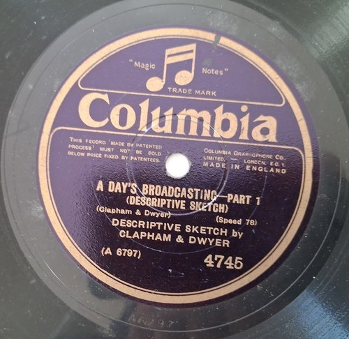 78rpm clapham dwyer a - clapham,