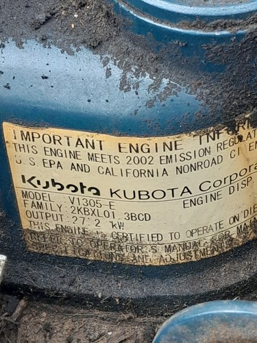 Kubota v1305 engine - kubota,