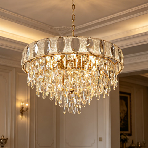 Light modern large - large, crystal