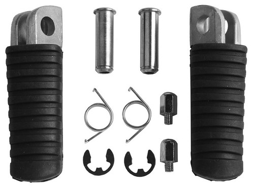Front driver foot peg footrest - front,