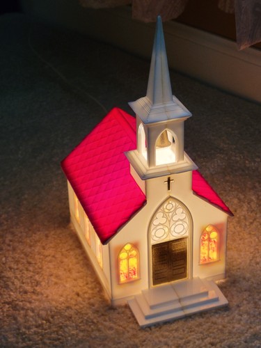 Vintage plastic christmas - plastic,