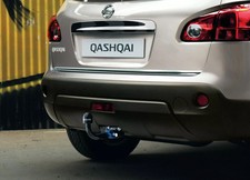 genuine nissan qashqai j10 swan neck tow bar c/w 13 pin electrics ke500ey00(yeo)