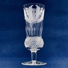 Vintage Edinburgh Thistle Champagne Glass - Older Mark - Last Available