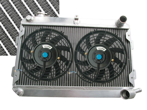 3row aluminum radiator fan for - 3row, radiator+fan