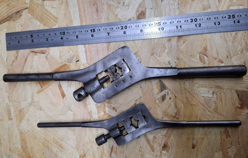 Vintage hand die stocks - hand,