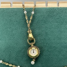 Past Times watch necklace
