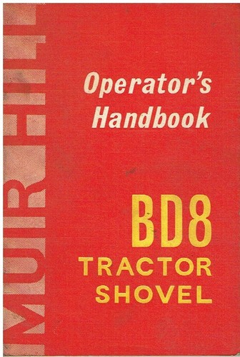 Muir hill bd8 - tractor, shovel