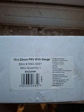 22mm - 15mm Presshre Reducing