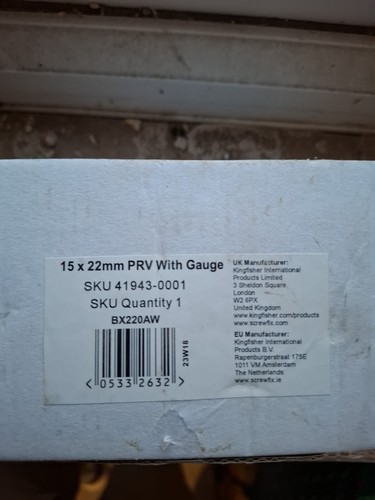 22mm 15mm presshre reducing - 22mm,