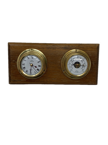Clock fcc england - clock, brass