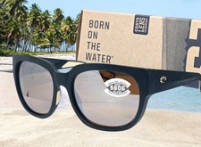 COSTA DEL MAR black/silver