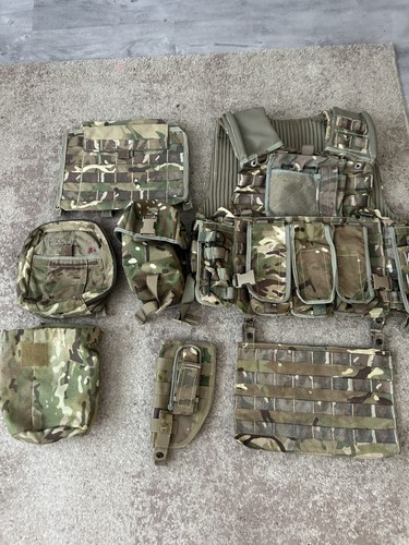 British army mtp osprey plate - british,