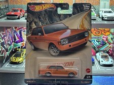Hot Wheels Premium Car Culture Canyon Warriors Orange ‘73 Volvo 142 GL