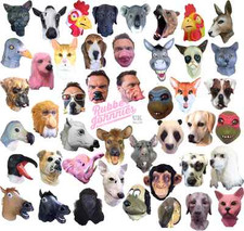 Latex Overhead Animal Mask