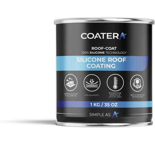 Roof coat 100 silicone - 100%, liquid