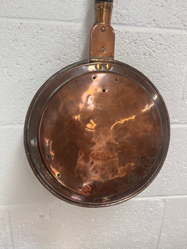 Large antique copper - antique, bed