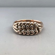 9ct Yellow Gold Keeper Ring -