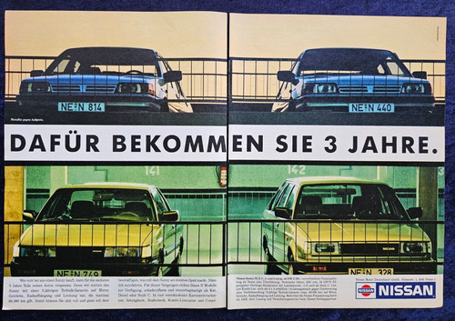 1987 nissan sunny slx - 3,, 4