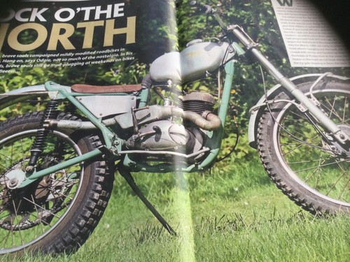 Bsa bantam trials motorcycle - trials,