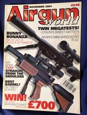 AirGun World Nov 2001. Air