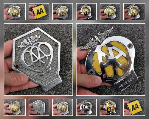 Vintage car badge - vintage,