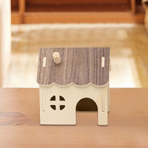 Hamster wood house - hamster,