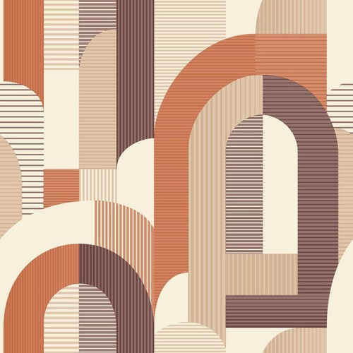 Maison geometric wallpaper - geometric,