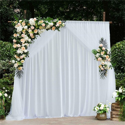 2x2m white backdrop curtain - backdrop,