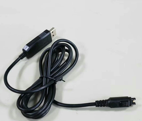 Black walkie talkie - black, charging