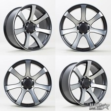4 x 20" alloys fits 15-19 Mitsubishi L200 ALPHA OFFROAD RIOT 6x139.7 ET10