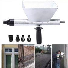 Electric Pointing Plaster Mortar Cement Grouting Machine Caulking Gun w Nozzles