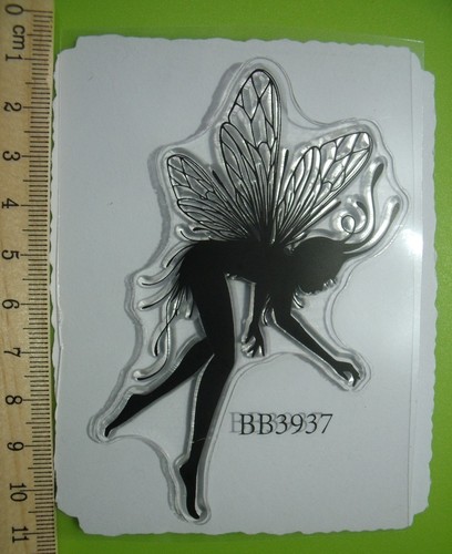 Flying fairy clear cling - fairy,