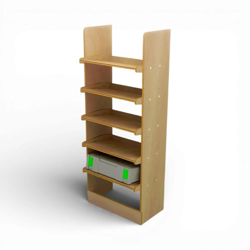 Van power tool - power, rack