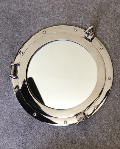 Nautical porthole mirror - nautical,