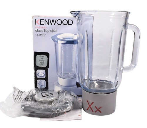 Boxed kenwood chef - chef, glass