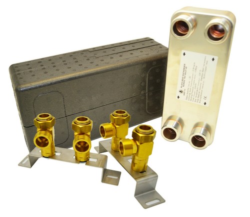 Stainless steel heat exchanger - heat,