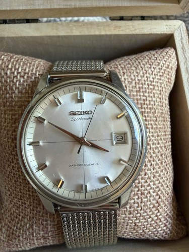 Vintage seiko sportsmatic - vintage,