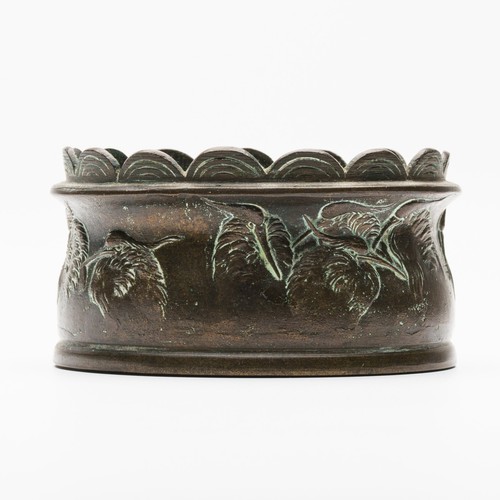 Japanese bronze incense - incense, burner