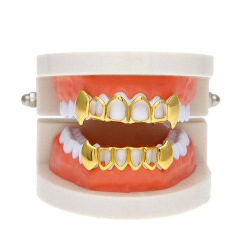 18k gold plated grills - 18k,