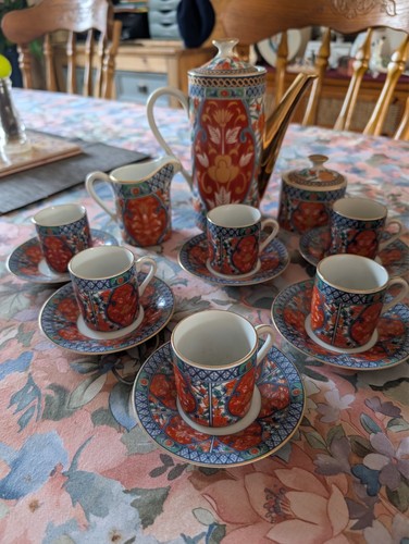 Imari vintage japanese coffee - vintage,