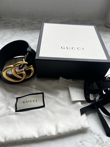 Gucci marmont wide - gucci, black