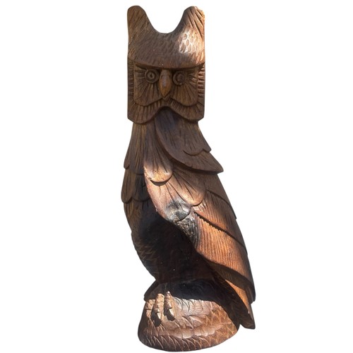 Vintage hand carved - vintage, large