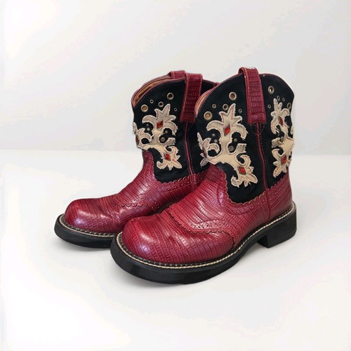 Ariat fatbaby red leather - ariat,