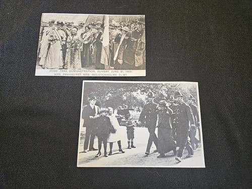Suffragette postcards 1908 - suffragette,