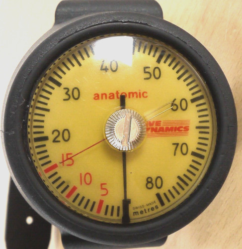 Vintage scuba diving depth - vintage,