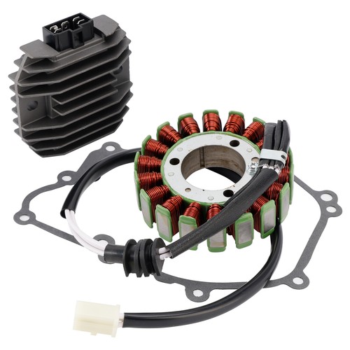Stator and regulator rectifier - and,