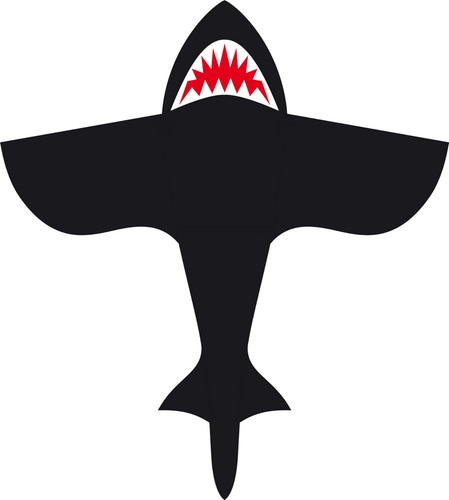 Kids kite single line shark - kids,